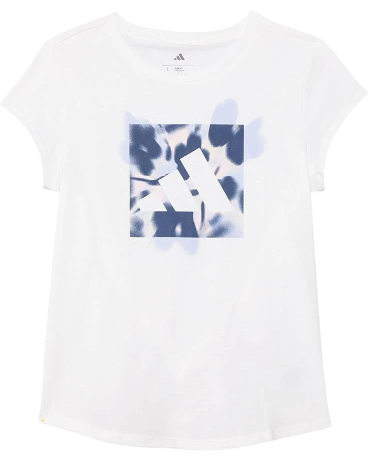 adidas Kids Cap Sleeve Tee (Big Kid) | Shirts & Tops 4 adidas Kids Cap Sleeve Tee (Big Kid) | Shirts & Tops - Image 2