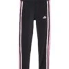 adidas Kids 3 Color Stripe Leggings (Big Kid) | Pants