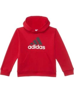 adidas Kids Essential Hooded Pullover (Toddler/Little Kid) | Hoodies & Sweatshirts