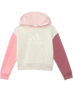 adidas Kids Long Sleeve Color Block Hooded Pullover(Big Kid) | Hoodies & Sweatshirts
