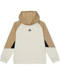adidas Kids Colorblock Hooded Pullover (Big Kids) | Hoodies & Sweatshirts
