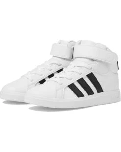adidas Kids Grand Court Mid Shoes (Big Kid) | Sneakers & Athletic Shoes -Adidas Kids Shop 61RNKt38HTL. AC SR736920