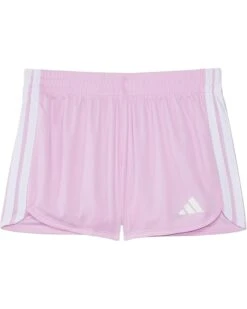 adidas Kids 3-stripe Pacer Mesh Shorts (Big Kid)