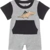 adidas Kids Color-block Graphics Romper (Infant) | Baby One Pieces -Adidas Kids Shop 713jRrB7PsL. AC SR736920