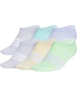 adidas Kids Superlite 3.0 6-Pack No Show (Toddler/Little Kid/Big Kid/Adult) | Socks