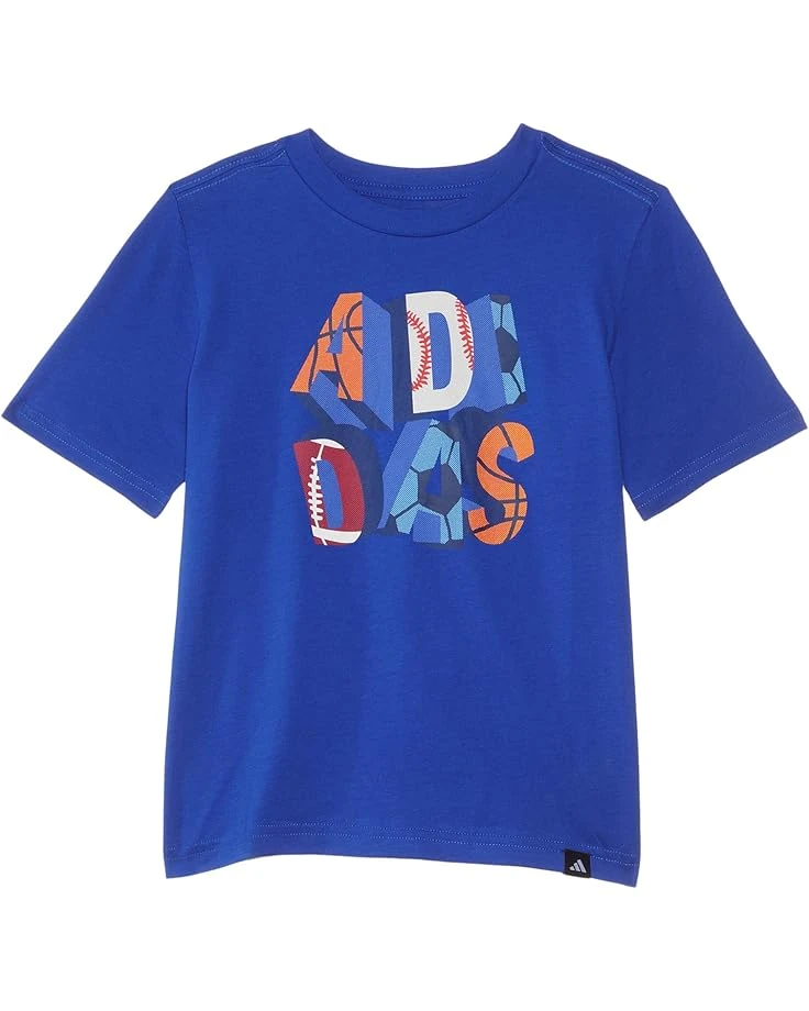 adidas Kids Graphic Tee (Toddler/Little Kids) | Shirts & Tops 6 adidas Kids Graphic Tee (Toddler/Little Kids) | Shirts & Tops - Image 4
