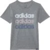 adidas Kids SS Linear Stack Hthr Tee(Big Kid) | Shirts & Tops -Adidas Kids Shop 71UZ2JPwd3L. AC SR736920
