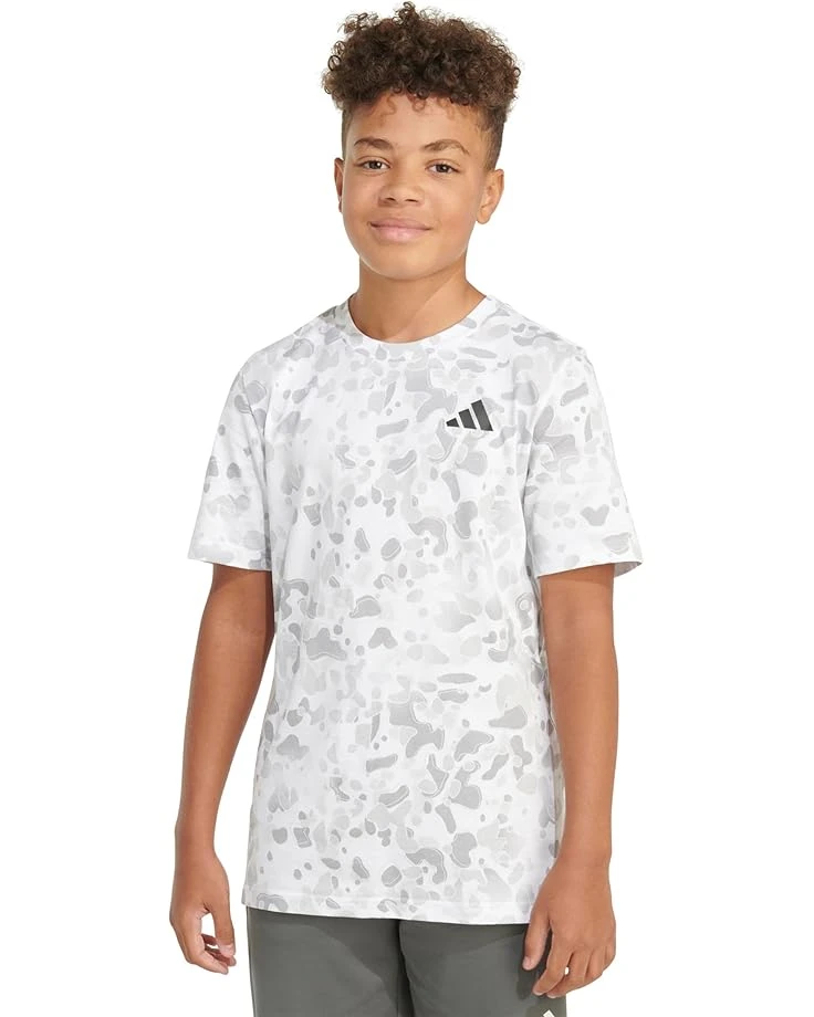 adidas Kids AOP Pebble Camo SS Tee(Toddler/Little Kid/Big Kid) | Shirts & Tops 3 adidas Kids AOP Pebble Camo SS Tee(Toddler/Little Kid/Big Kid) | Shirts & Tops