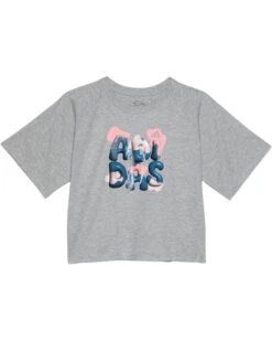 adidas Kids Short Sleeve Waist Length Raglan Heather Tee(Big Kid) | Shirts & Tops