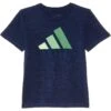adidas Kids SS Poly Logo Tee(Toddler/Little Kid) | Shirts & Tops