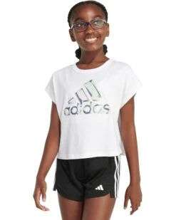 adidas Kids Sleevless Box Top(Toddler/Little Kid) | Shirts & Tops