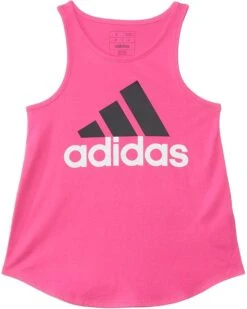 adidas Kids Curve Hem Tank(Big Kid) | Shirts & Tops