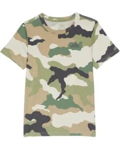 adidas Kids Aop France Camo Tee (Big Kids) | Shirts & Tops
