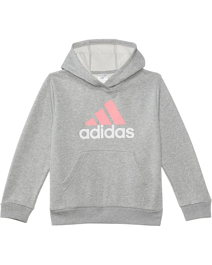 adidas Kids Long Sleeve Essential Hooded Graphic Heather Pullover(Big Kid) | Hoodies & Sweatshirts 3 adidas Kids Long Sleeve Essential Hooded Graphic Heather Pullover(Big Kid) | Hoodies & Sweatshirts
