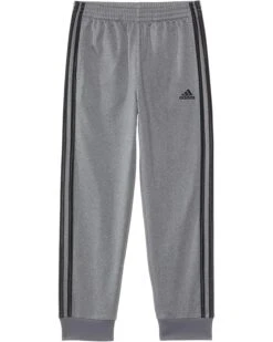 adidas Kids Heather 3S Tricot Jogger (Toddler/Little Kid) | Pants