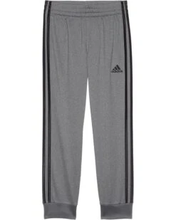 adidas Kids Heather 3S Tricot Jogger (Big Kids) | Pants