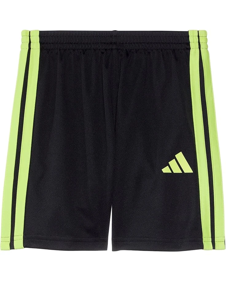adidas Kids Essentials 3-Stripe Shorts (Toddler/Little Kids) 3 adidas Kids Essentials 3-Stripe Shorts (Toddler/Little Kids)