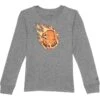 adidas Kids Graphic Long Sleeve Heather Tee (Toddler/Little Kid) | Shirts & Tops -Adidas Kids Shop 81kPBG6EfL. AC SR736920