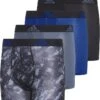 adidas Kids Performance Boxer Briefs Underwear 4-Pack (Big Kids)